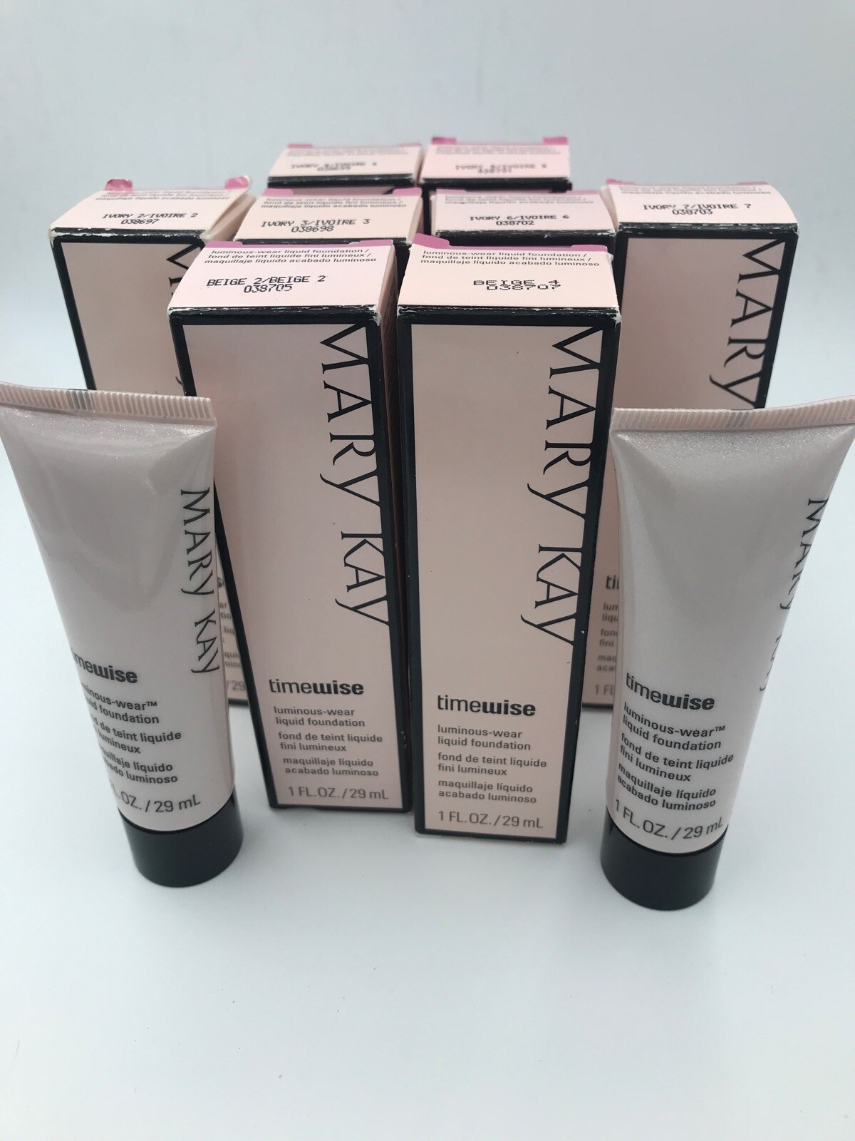 MARY KAY TIMEWISE LUMINOUS WEAR LIQUID FOUNDATION~YOU CHOOSE SHADE~DISCONTINUED!
