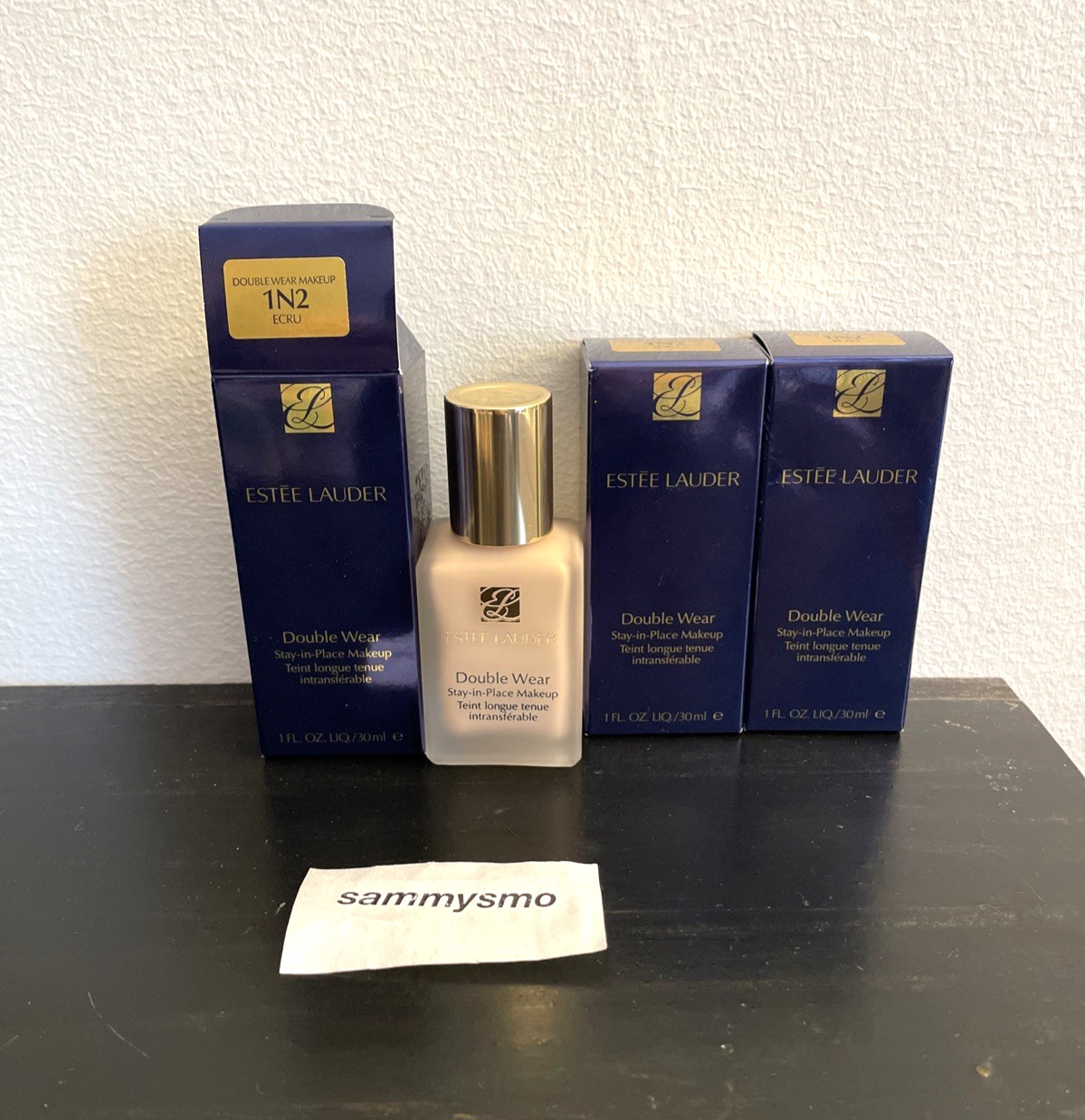 Estee Lauder Double Wear Stay In Place Makeup Shade 1N2 ECRU Original Formula x3