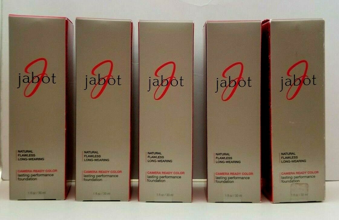 2 pk Jabot Camera Ready Color Lasting Performance Foundation 1oz PICK YOUR SHADE