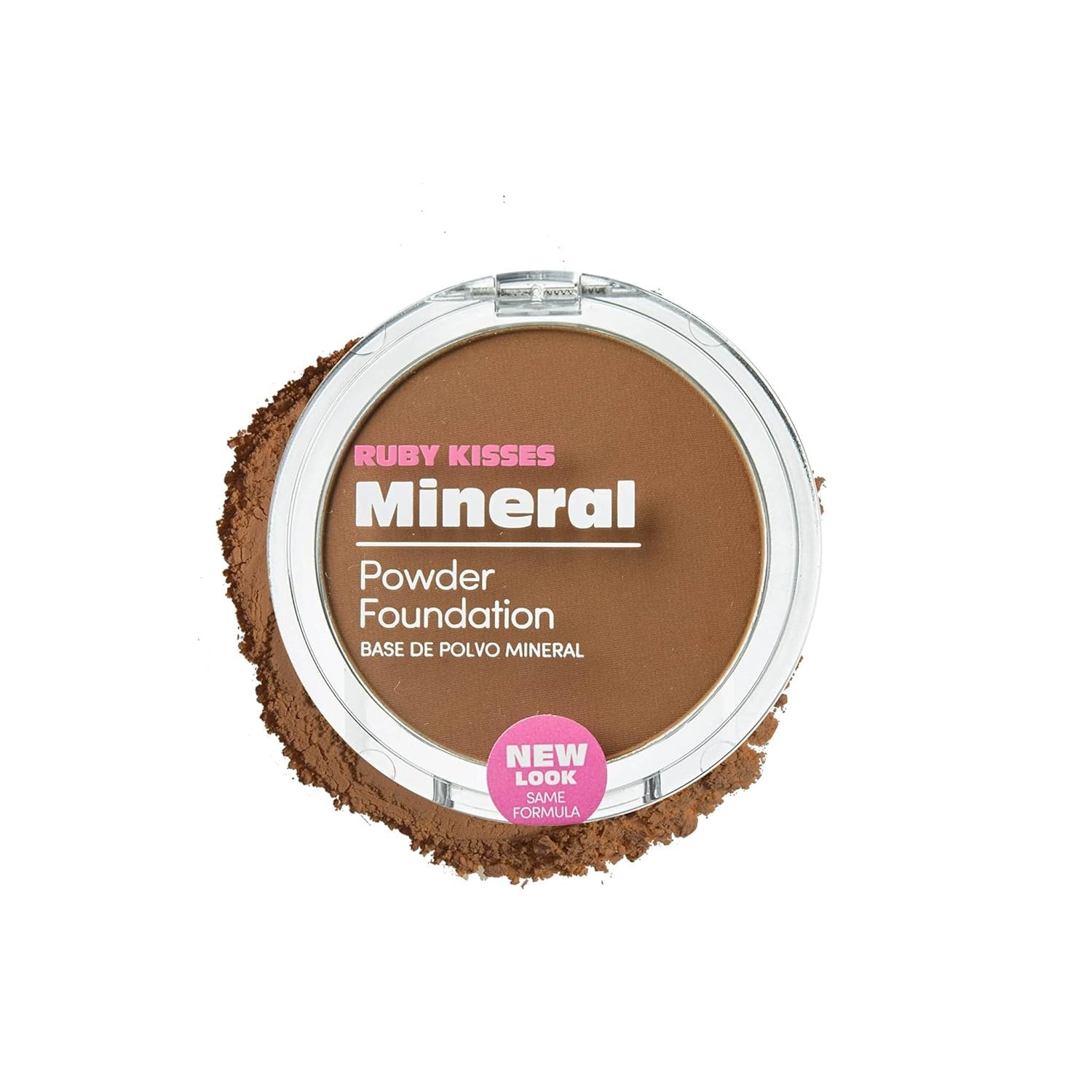 Lightweight Mineral Powder Foundation – Medium to Full Coverage in Honey Brown