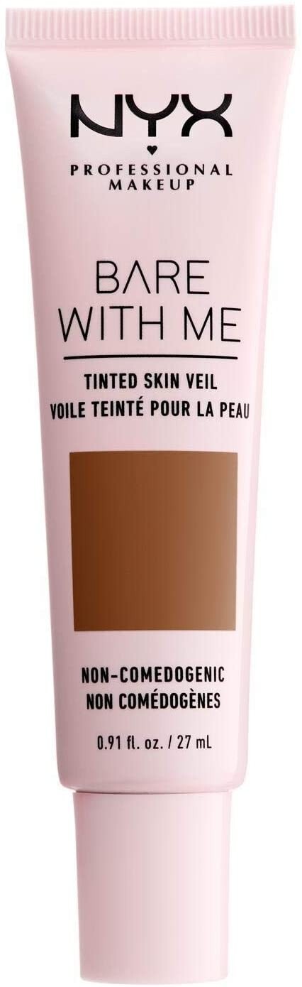 NYX Bare With Me Tinted Skin Veil BWMSV10 DEEP MOCHA .91 oz SEALED! FREE SHIP!