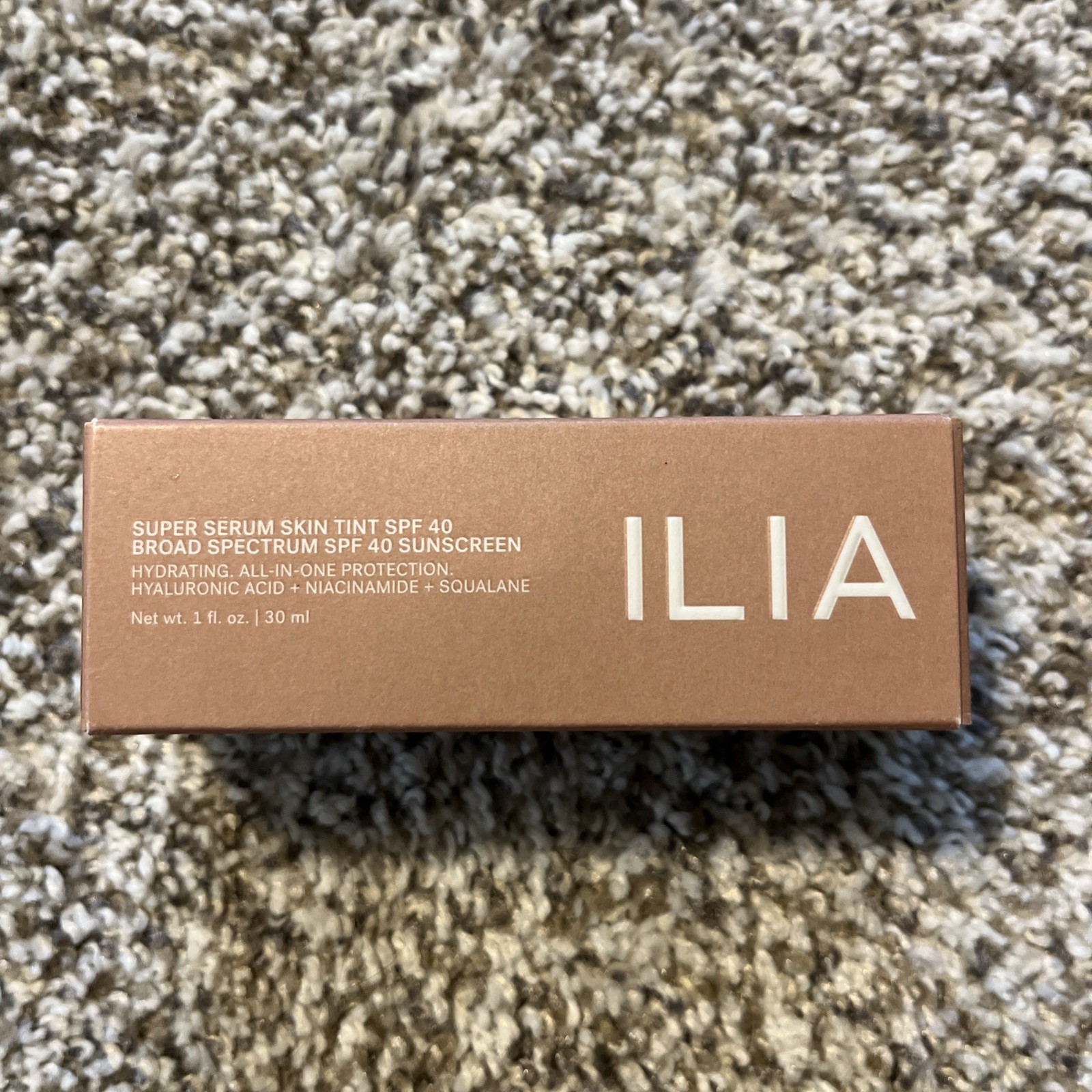 Ilia Tinted Serum With Light, Dewy Coverage, Mineral SPF40, ST12 KOKKINI 1 fl oz