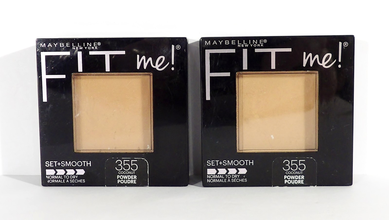 2 Maybelline Fit Me! Set + Smooth Normal to Dry 355 Coconut Pressed Powder