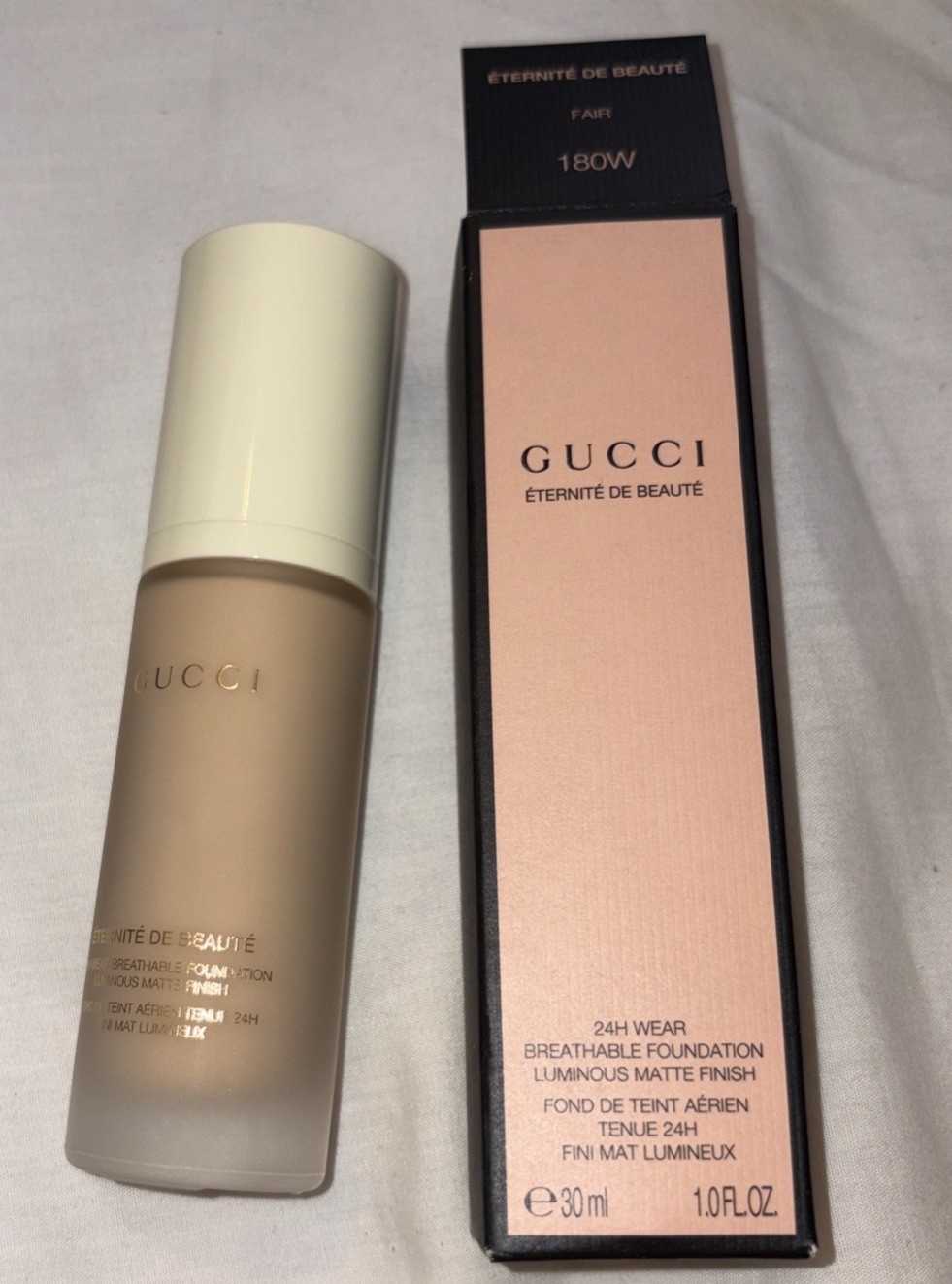 Gucci Éternité de Beauté 24hr Wear Foundation Fair 180W 1 fl oz Full Coverage