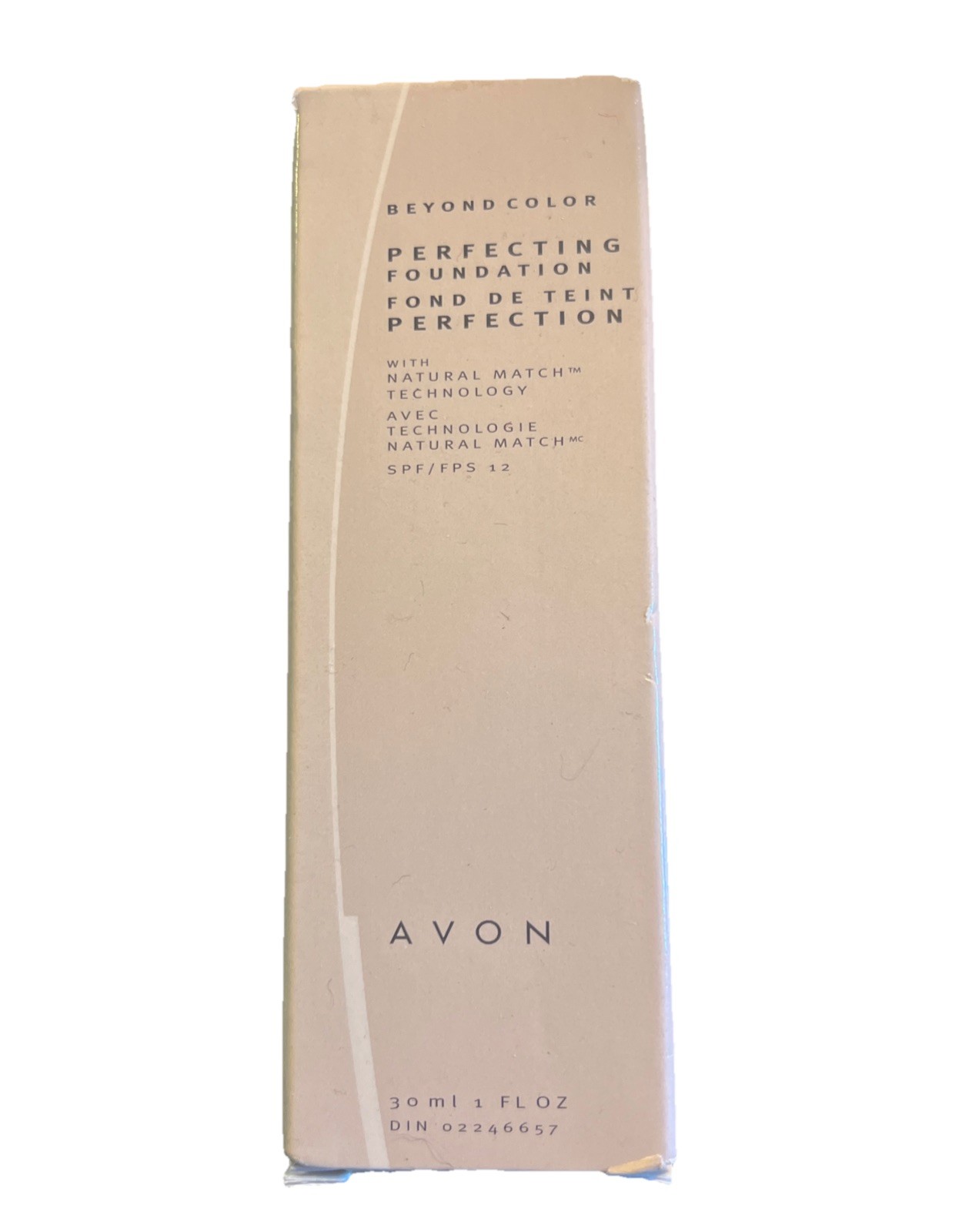 Avon Beyond Color Perfecting Foundation 1 Oz New 2003 Natural Fawn AV-03