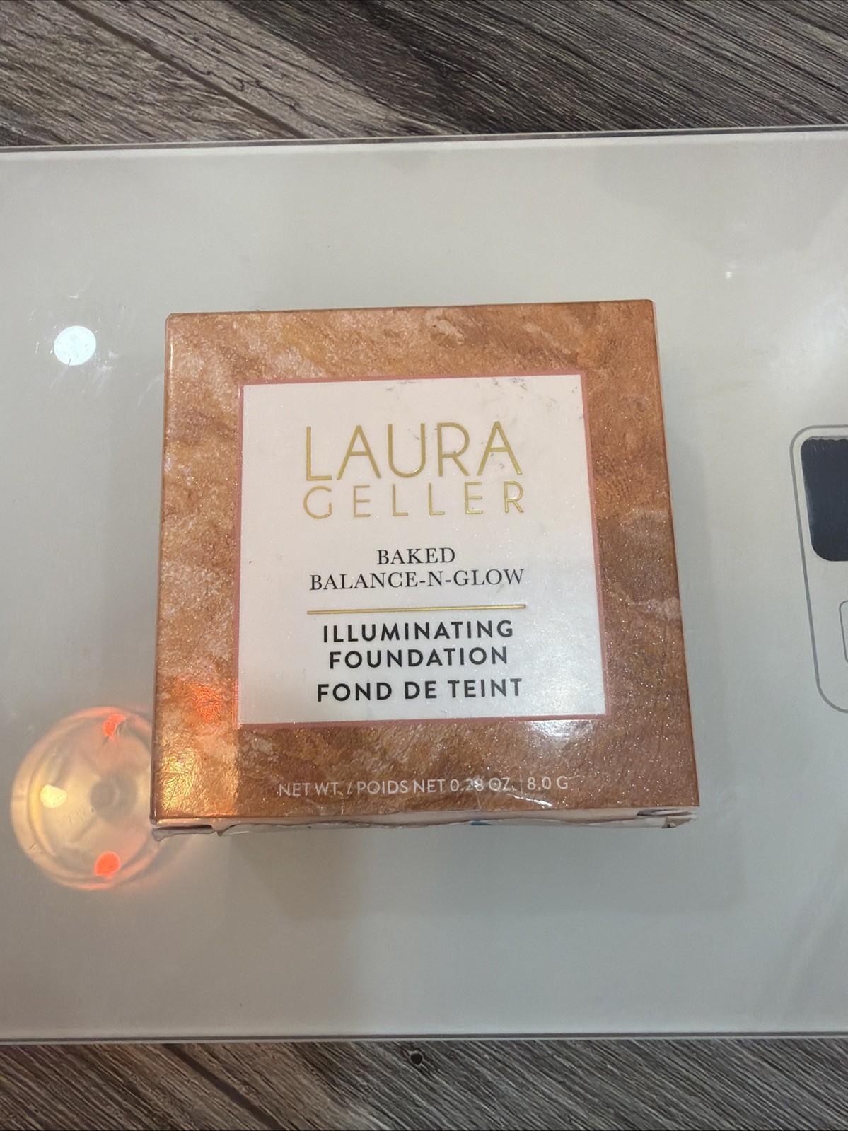 Laura Geller Baked Balance-N-Glow Illuminating Foundation LIGHT 0.28 oz
