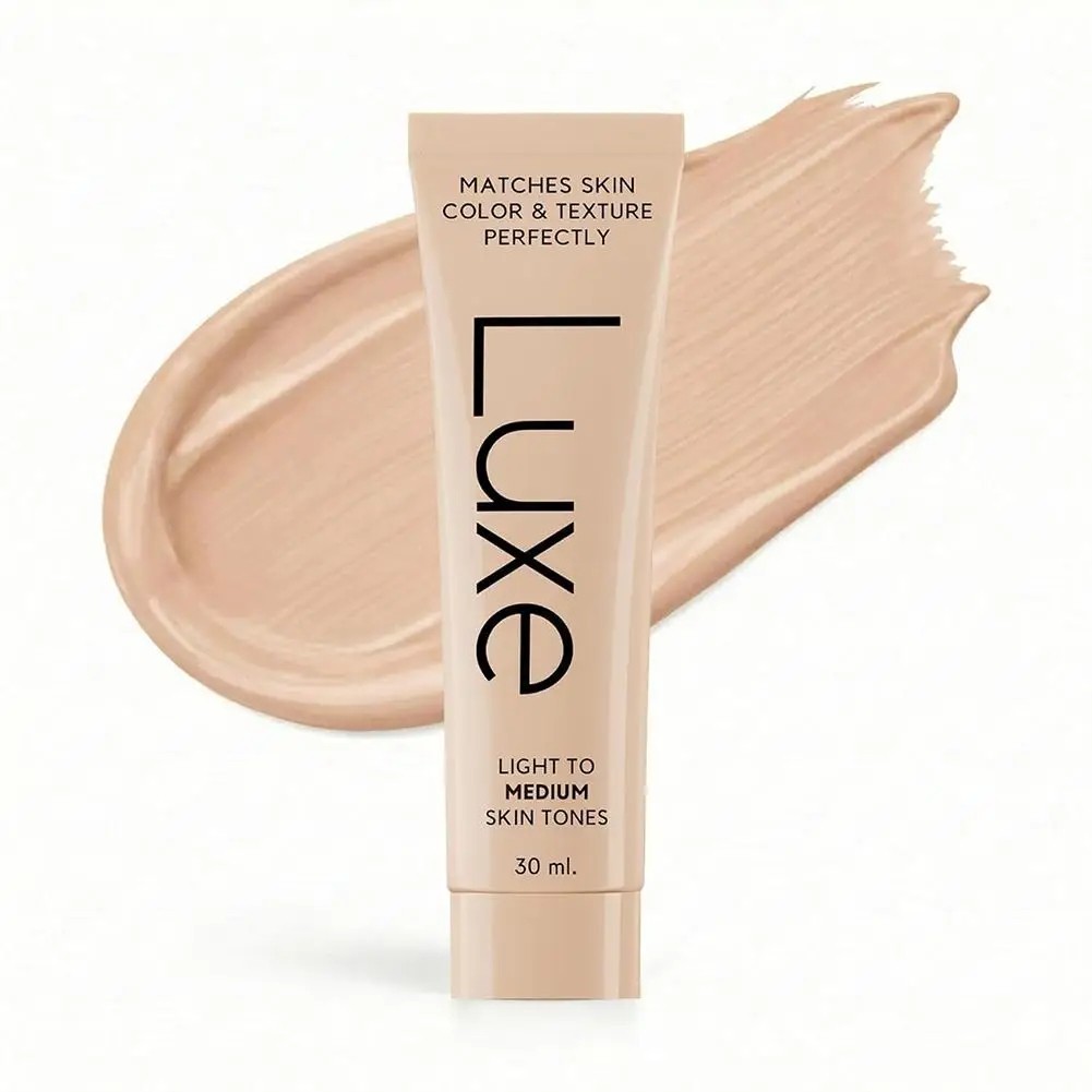 Luxe Color Changing Foundation,Instantly Adapts to Your Skin Tone – Medium 30ml