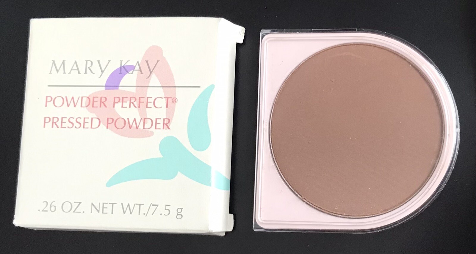 New Mary Kay Powder Perfect Pressed Powder Foundation D Shape #6254 Ebony Bronze
