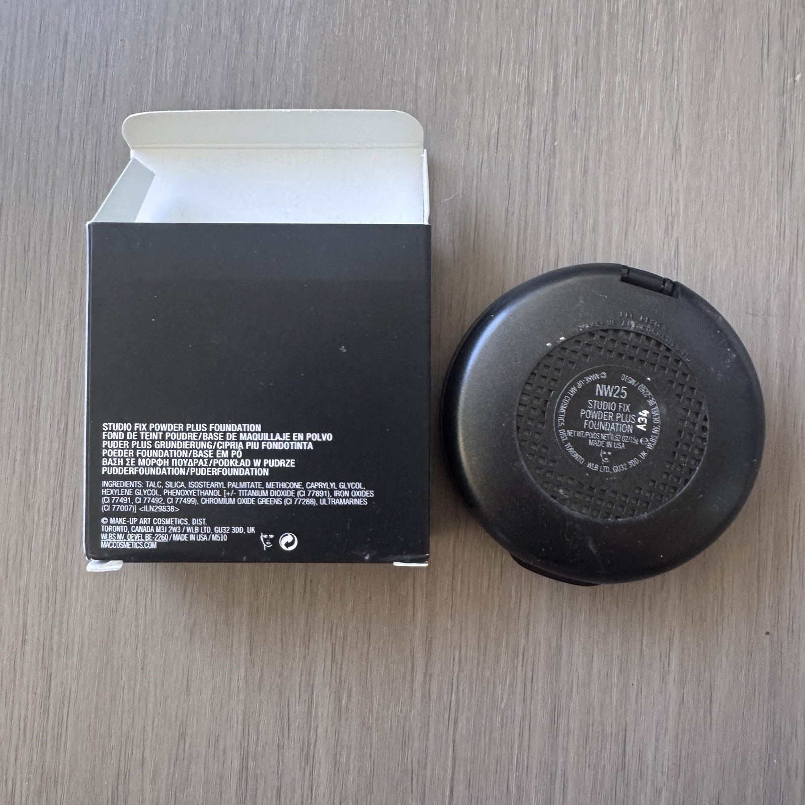 Mac Studio Fix Powder Plus Foundation NW25 Original Formula 15g NIB