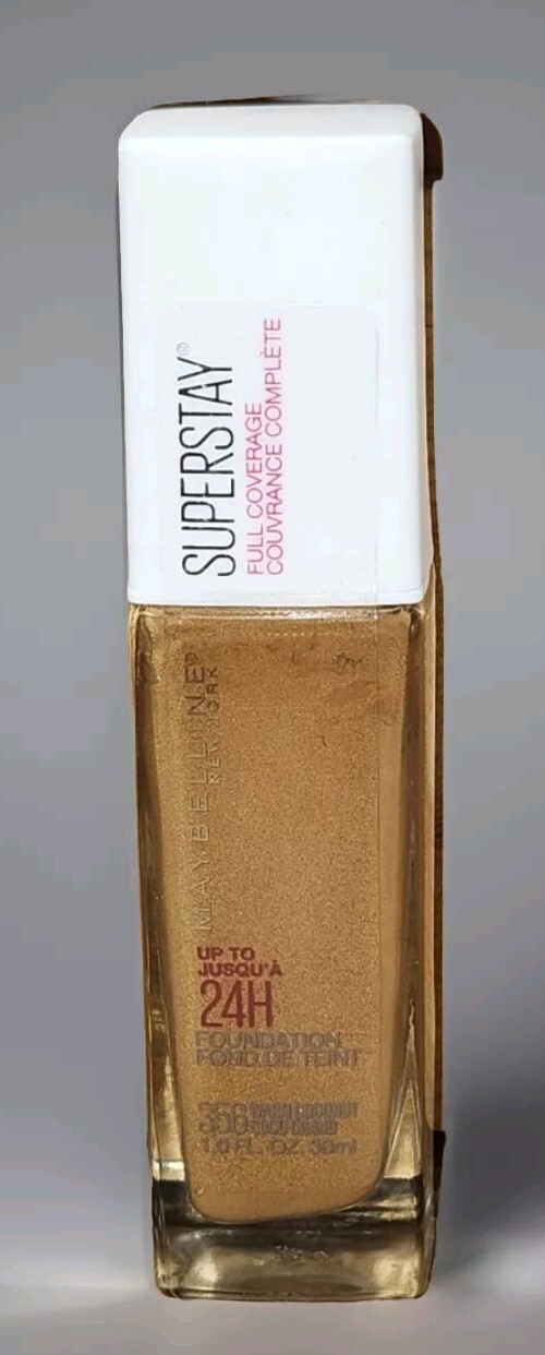 Maybelline Super Stay Full Coverage 24hr Foundation 356 Warm Coconut Unsealed