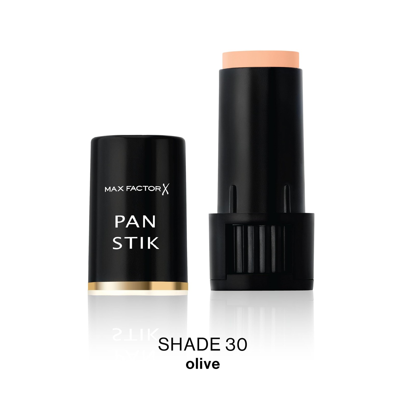Max Factor Panstik Foundation – # 30 Olive, 0.4 oz 1 Count (Pack of 1), Green