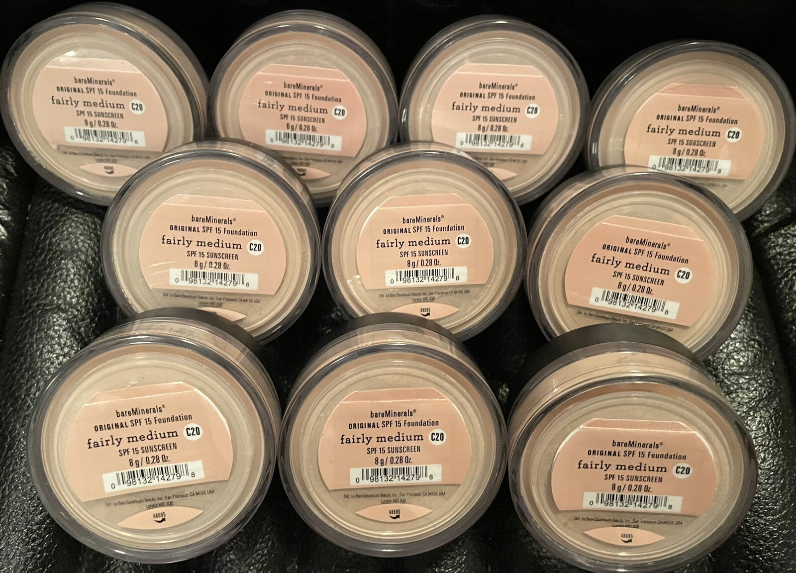 BareMinerals Foundation FAIRLY MEDIUM C20 Full Size 8g ~ NEW ~ ( 10pcs)