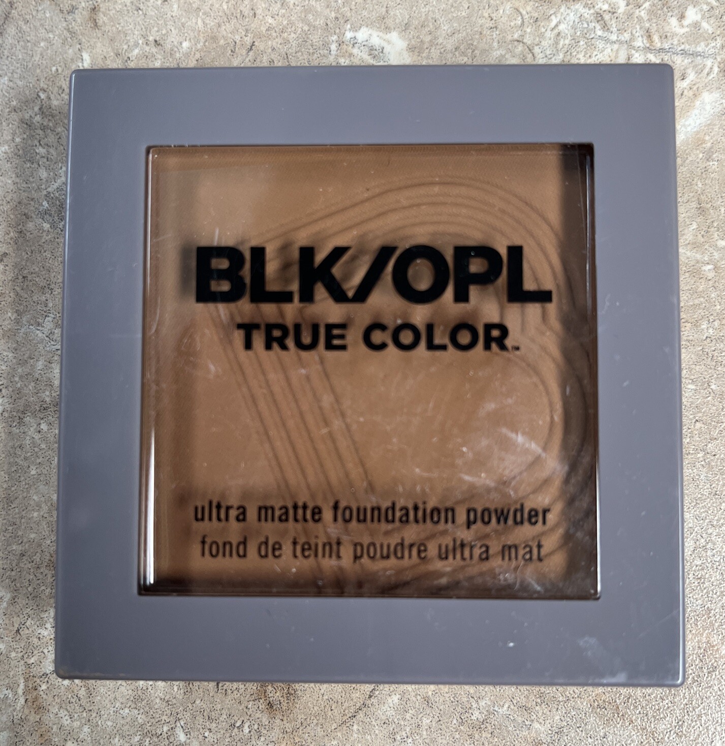 BLK/OPL True Color Foundation Ultra Matte Powder 600 Medium Deep 0.30 Oz
