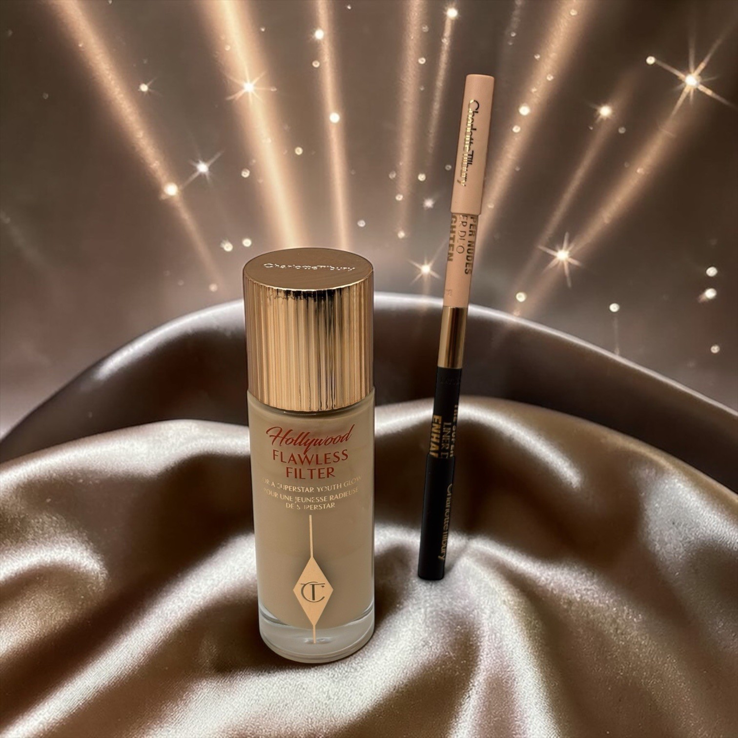 Charlotte Tilbury Hollywood Flawless Filter Foundation 2 Fair Luminous Liquid