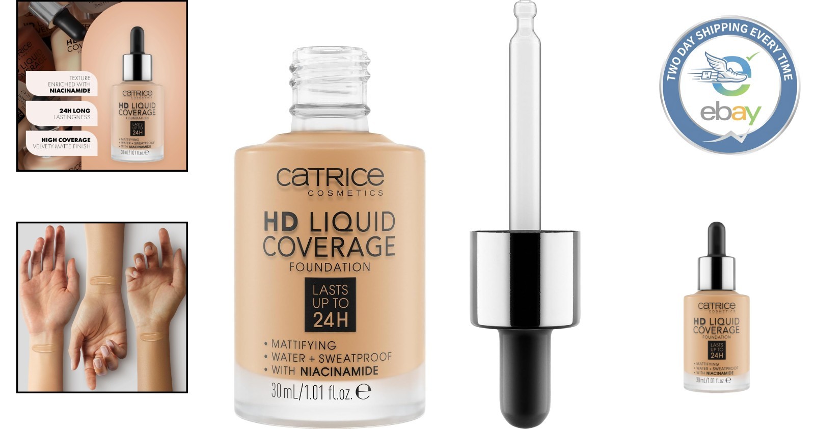 Catrice HD Liquid Coverage Foundation 035 | Flawless & Lightweight Makeup