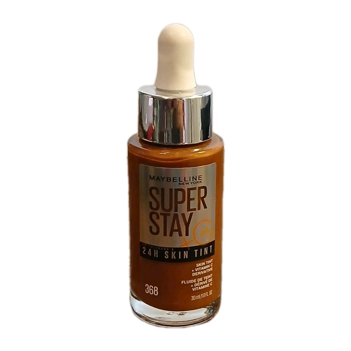 Maybelline Super Stay 24HR Skin Tint Foundation Makeup Infused W/Vitamin C #368