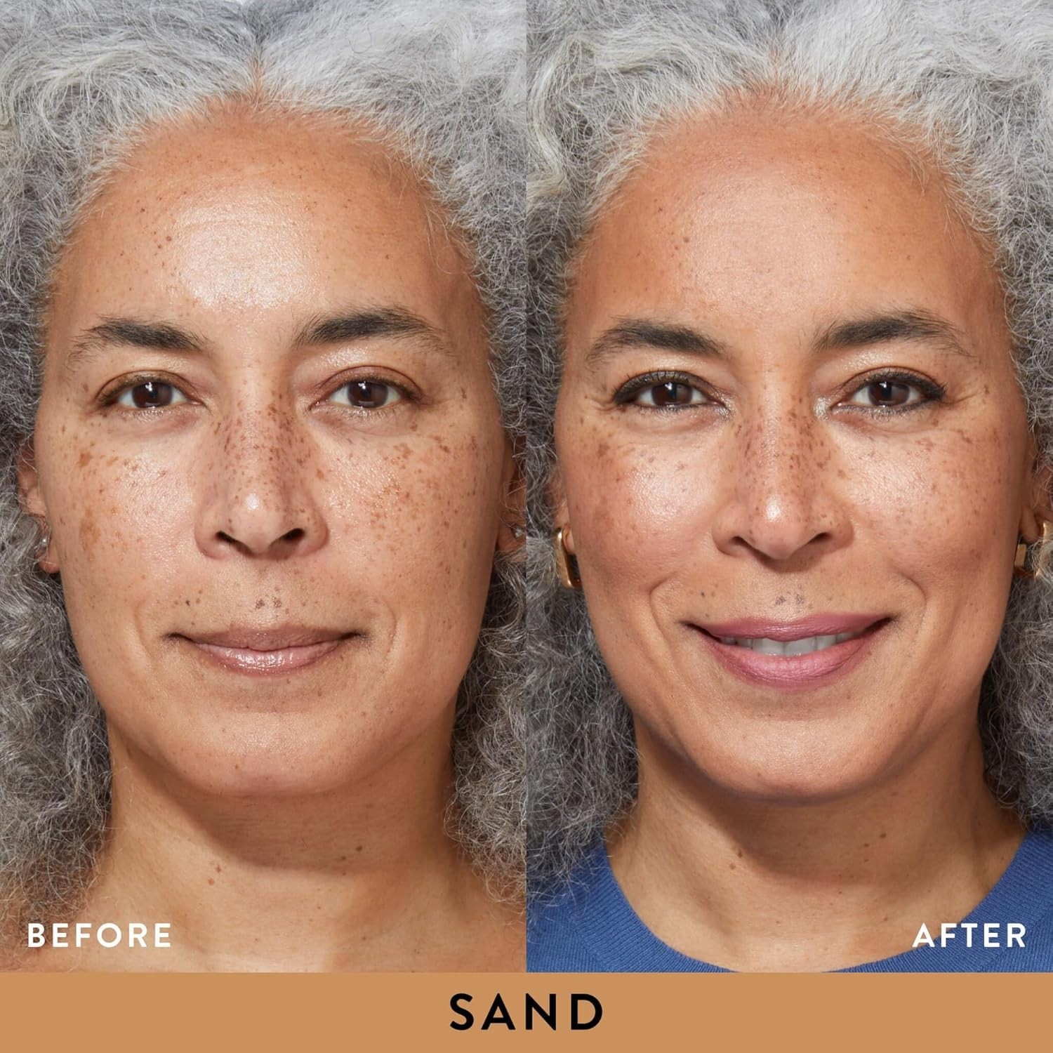 Flawless Hydrating Foundation + Kabuki Brush – For Mature & Sensitive Skin