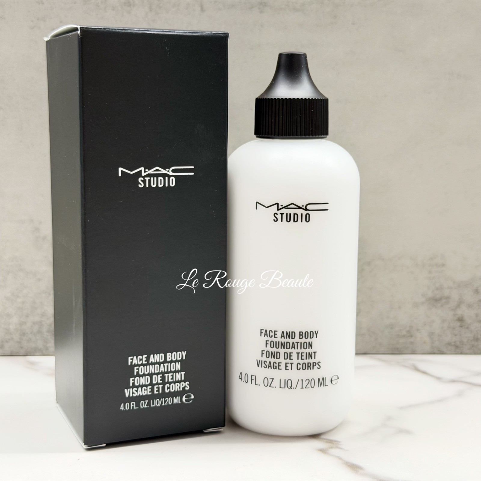 Mac Studio Face & Body Foundation – White Jumbo Size 120mL / 4oz Discontinued