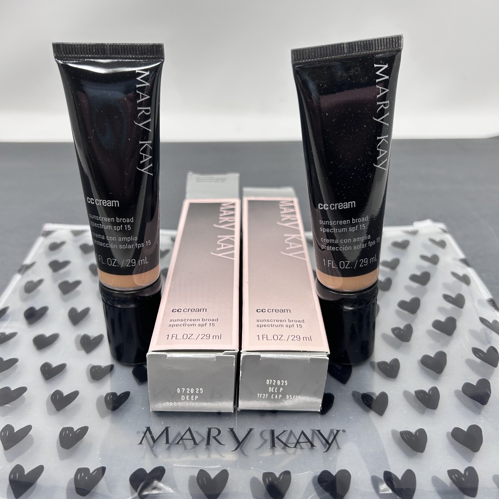 Mary Kay CC Cream Deep SPF 15 #072825 -FAST SHIP EXP 2 PACK