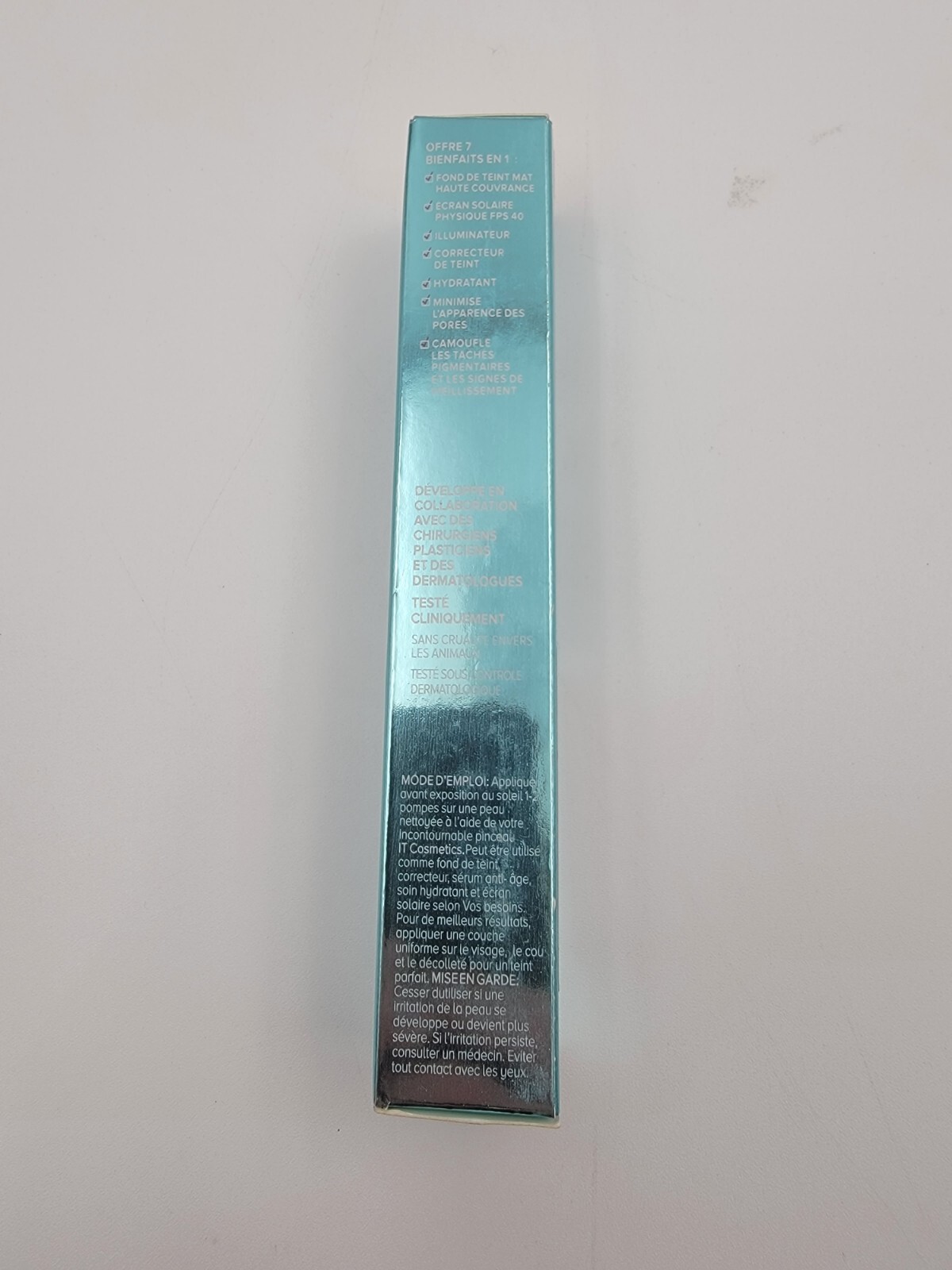 It Cosmetics Your Skin but Better CC+ SPF40 light- Cream, 1.08 oz exp 2025 Matte