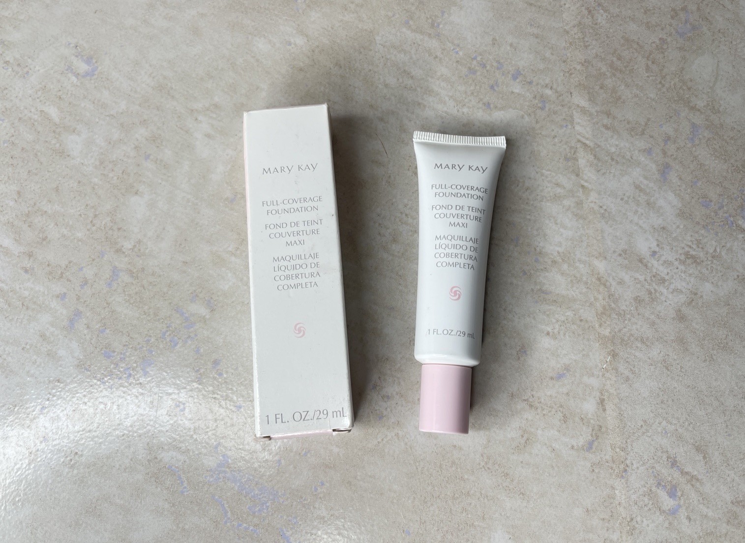 Mary Kay New Pink Cap Full Coverage Foundation Bronze 507 377900 Discontinued