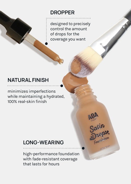 AOA Studio Buildable Satin Foundation In Fair Ivory BNIB