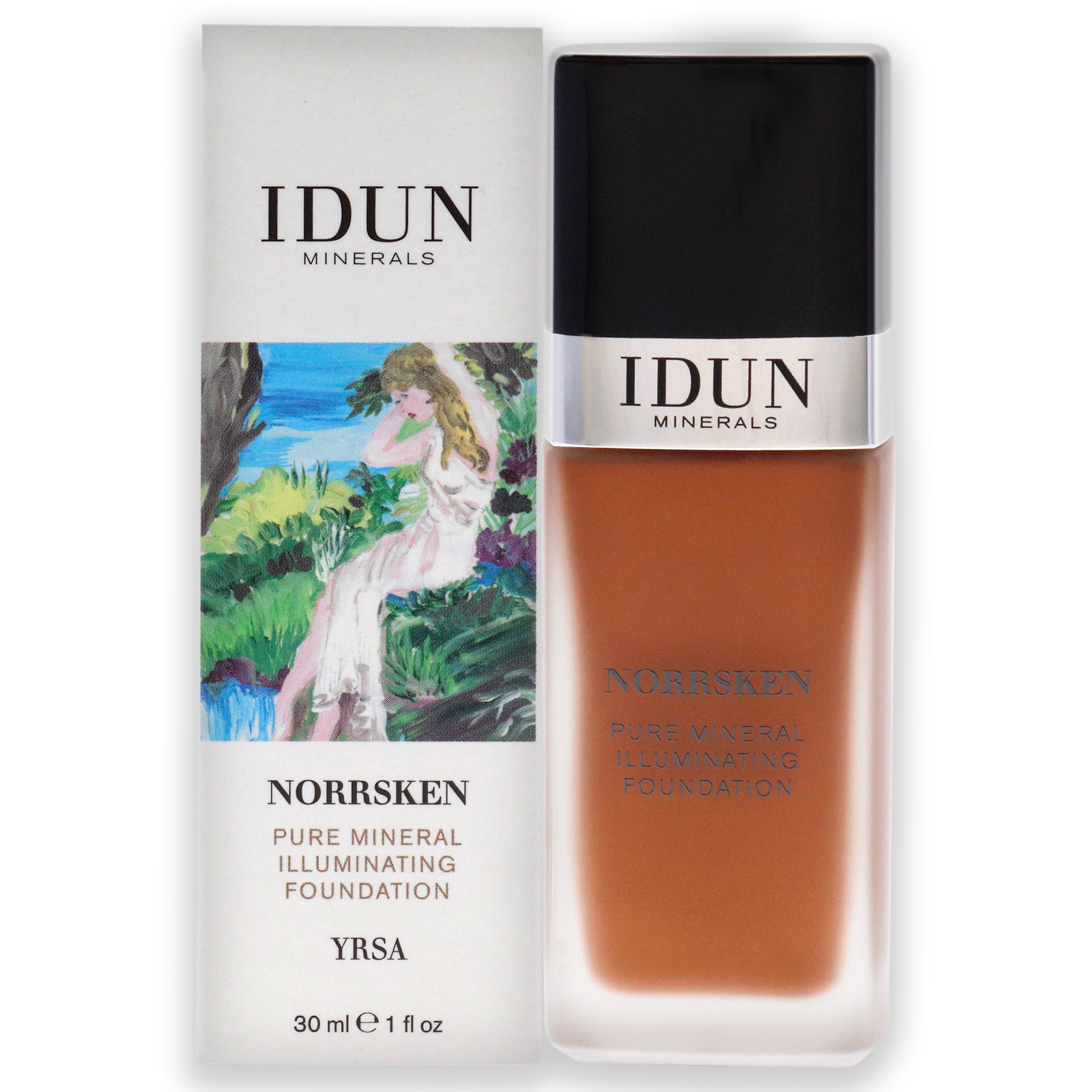 Norrsken Foundation – 226 Yrsa by Idun Minerals for Women – 1 oz Foundation