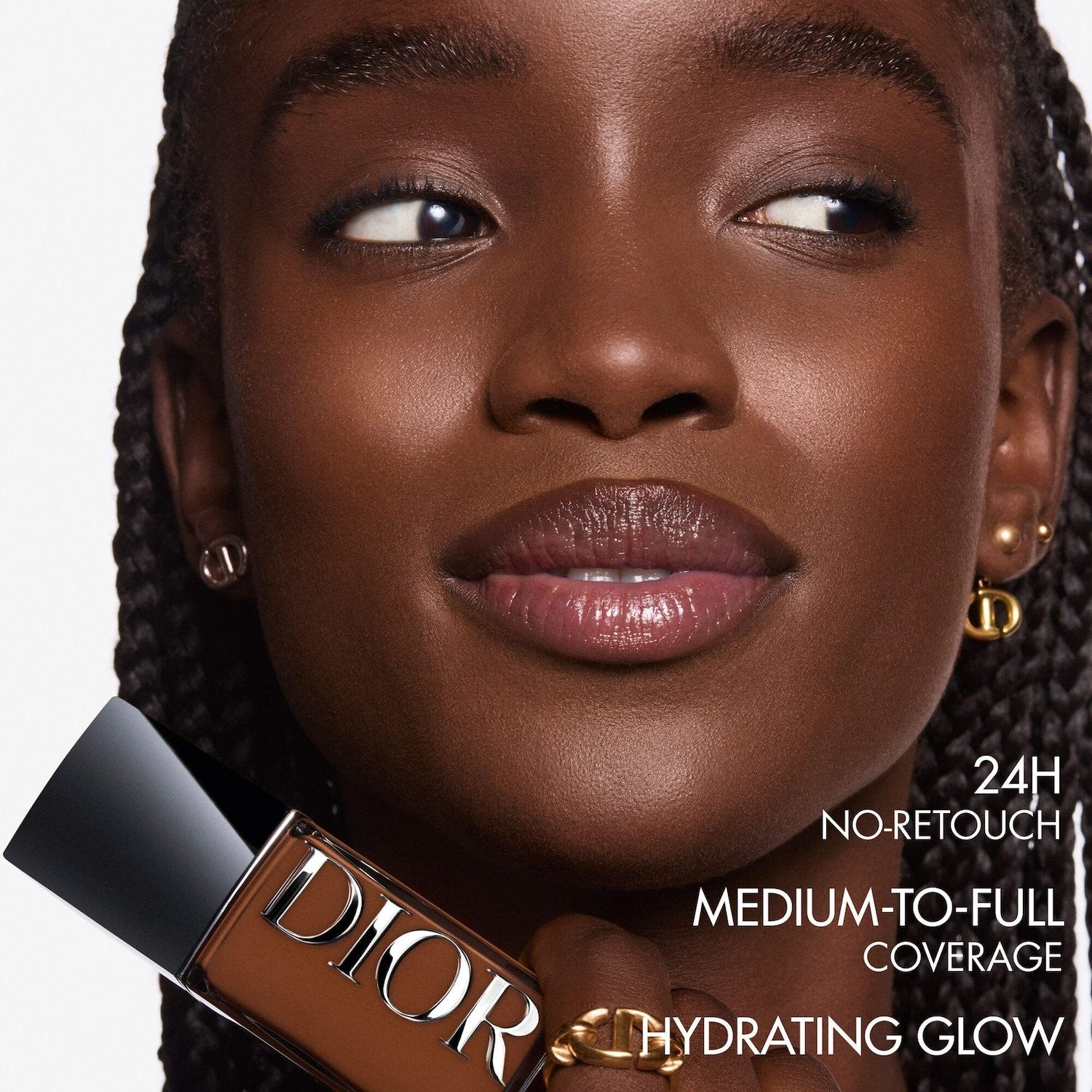Authentic DIOR Forever Skin Glow Liquid Foundation 24HR Wear,42 colors,1 oz