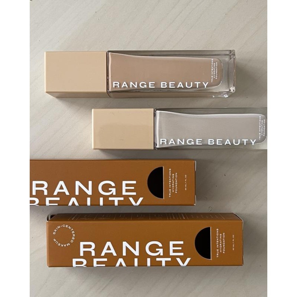 Range Beauty Authentic Skin-Soothing Hydrating Foundation 21 Colors 1 oz / 30 mL