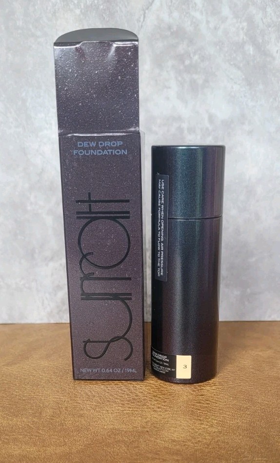 Surratt Dew Drop Foundation *3 Light,0.64 Oz/ 19ml, NIB