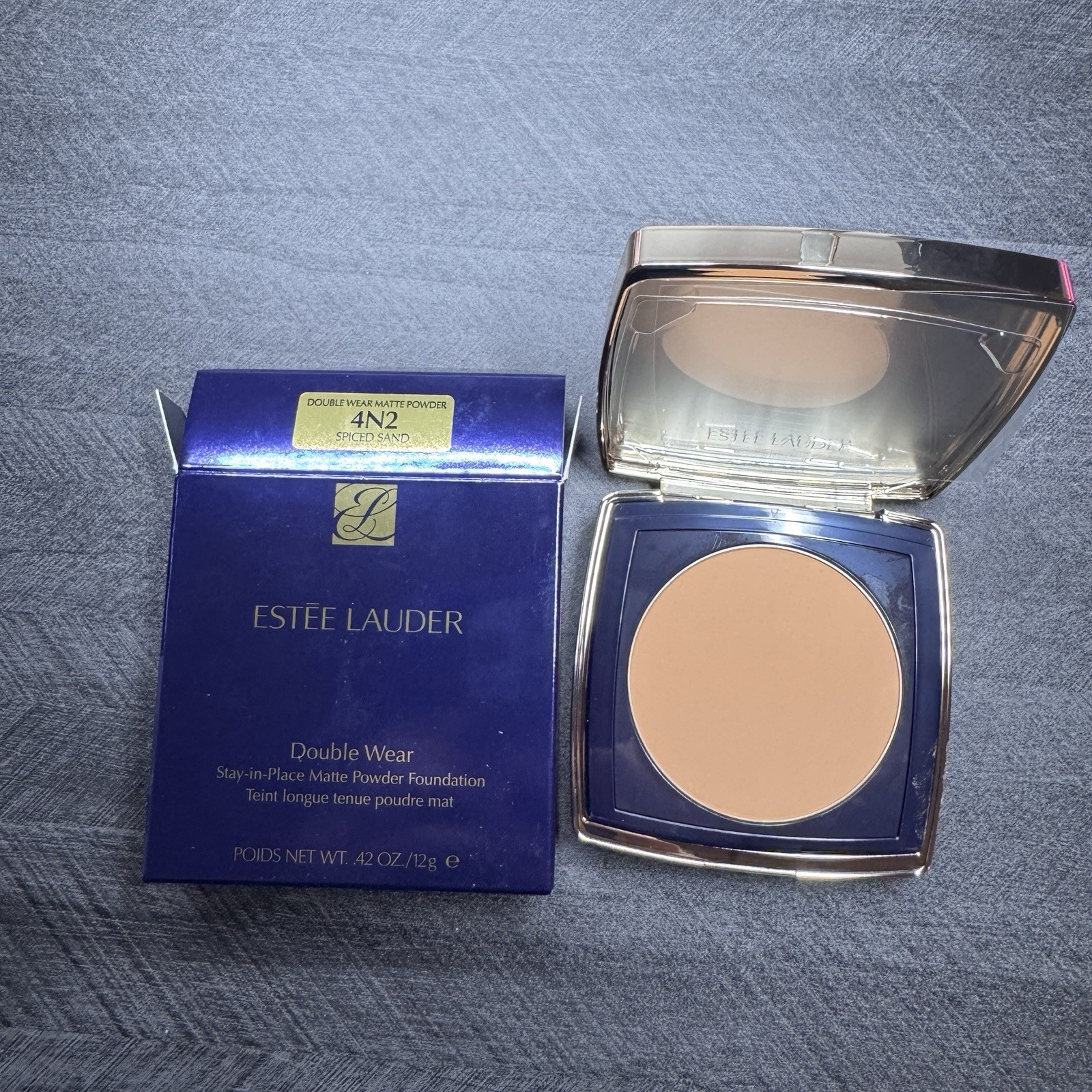 Estee Lauder Double Wear Stay-in-Place Matte Powder Foundation 4N2 Spiced Sand