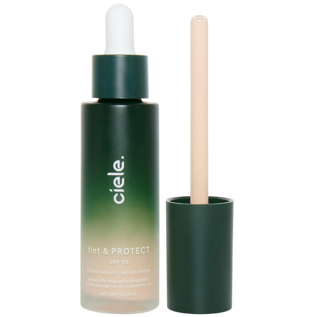 Authentic ciele medium coverage serum foundation with SPF50+,13 shades,1.28oz