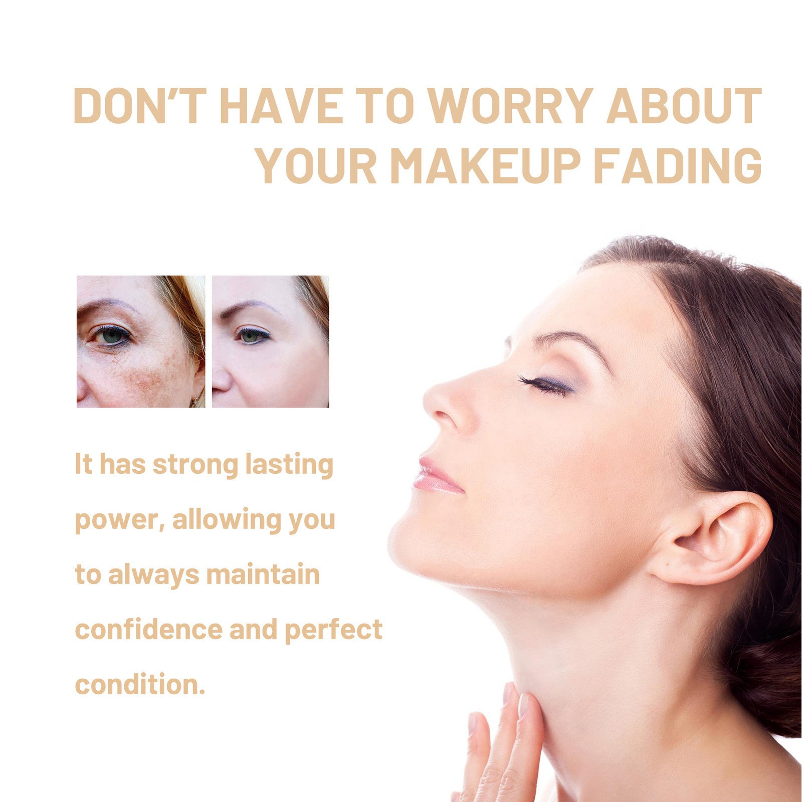 Oil-Free SPF 15 Liquid Foundation, Long-Lasting, Natural Matte Finish, 1 fl oz`