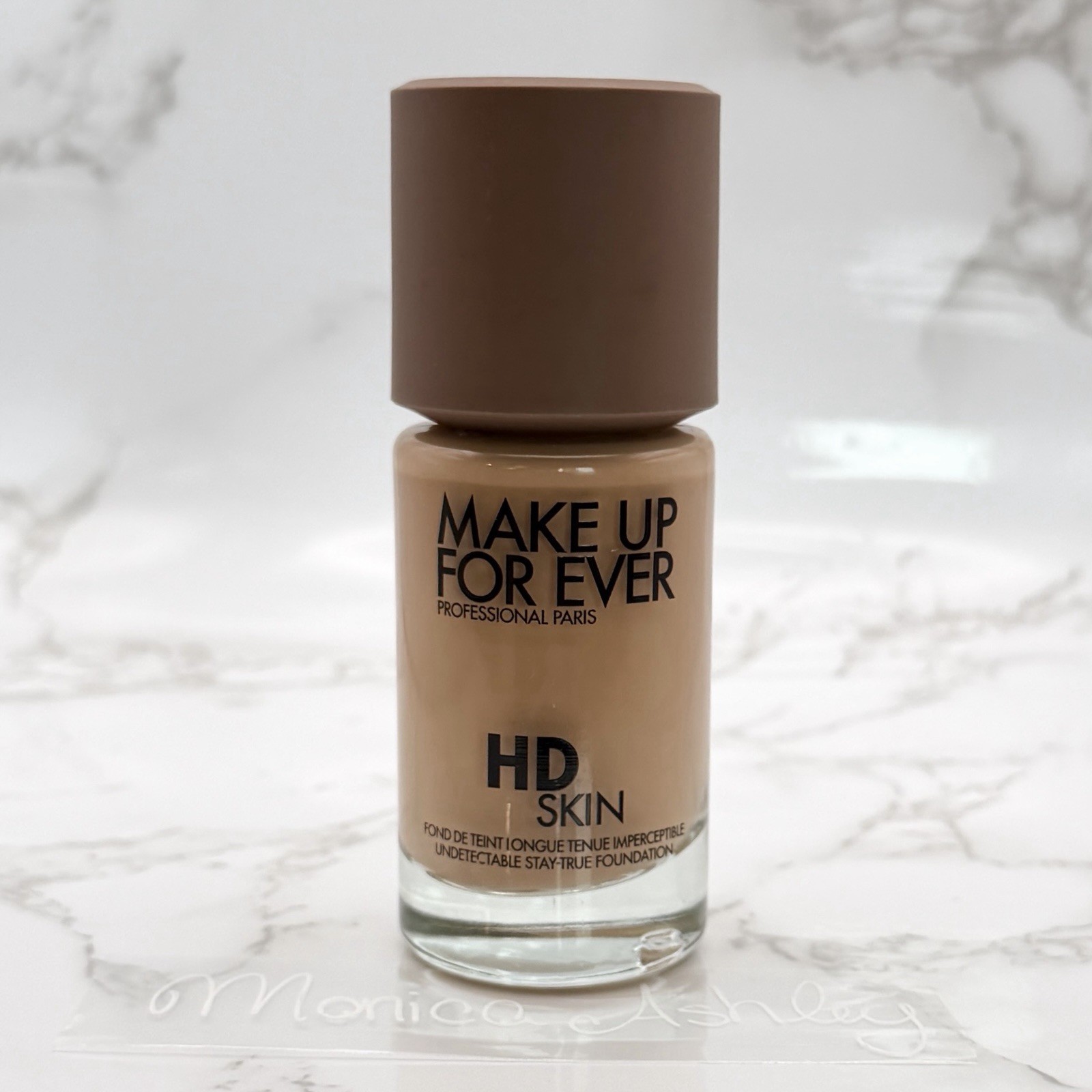 Make Up For Ever HD Longwear Foundation – 3R44 (R410) Cool Amber Medium, New