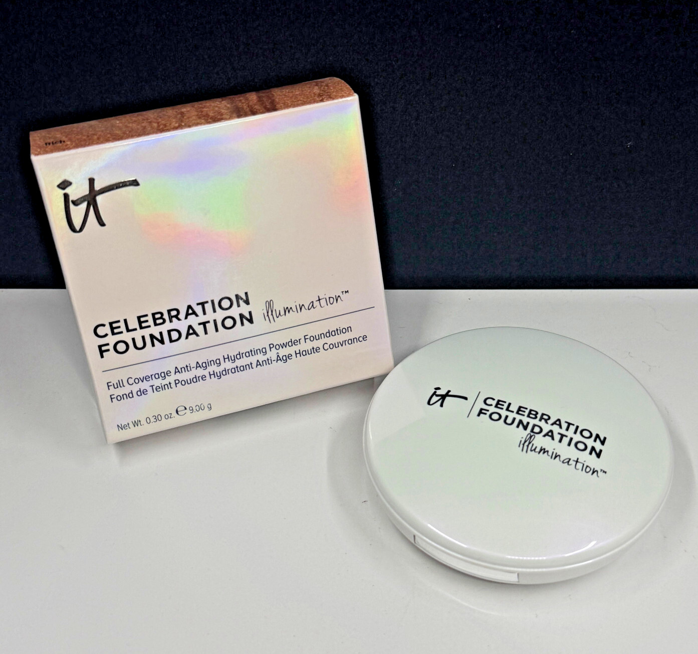 It Cosmetics Celebration Foundation Illumination #RICH – 0.30oz/9g New In Box