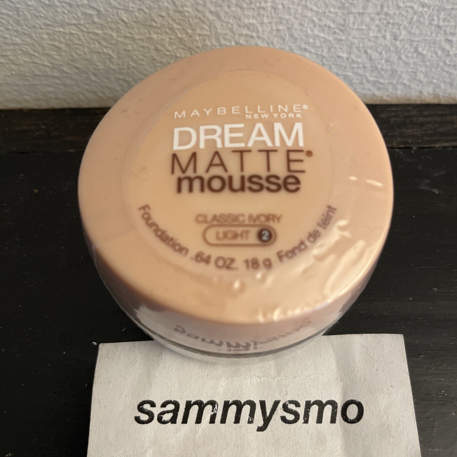 Maybelline DREAM MATTE MOUSSE FOUNDATION CLASSIC IVORY light 2