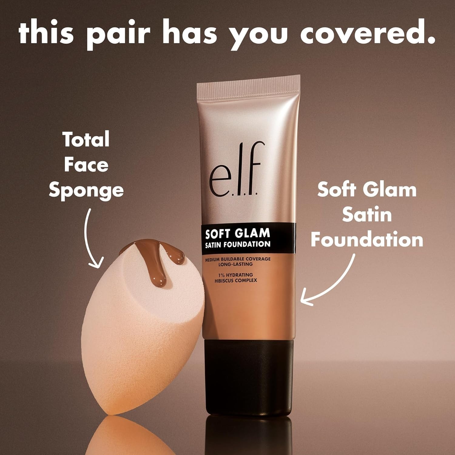 Soft Glam Foundation, Medium Coverage, Long-Lasting & Buildable Foundation Fo…