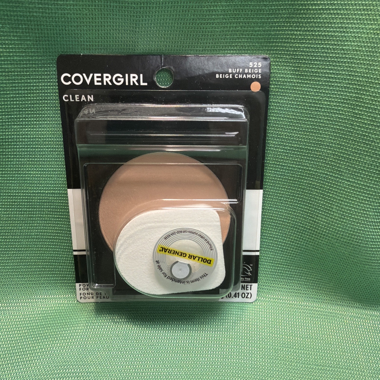 Covergirl Clean Buff Beige #525 Powder Foundation For Normal Skin