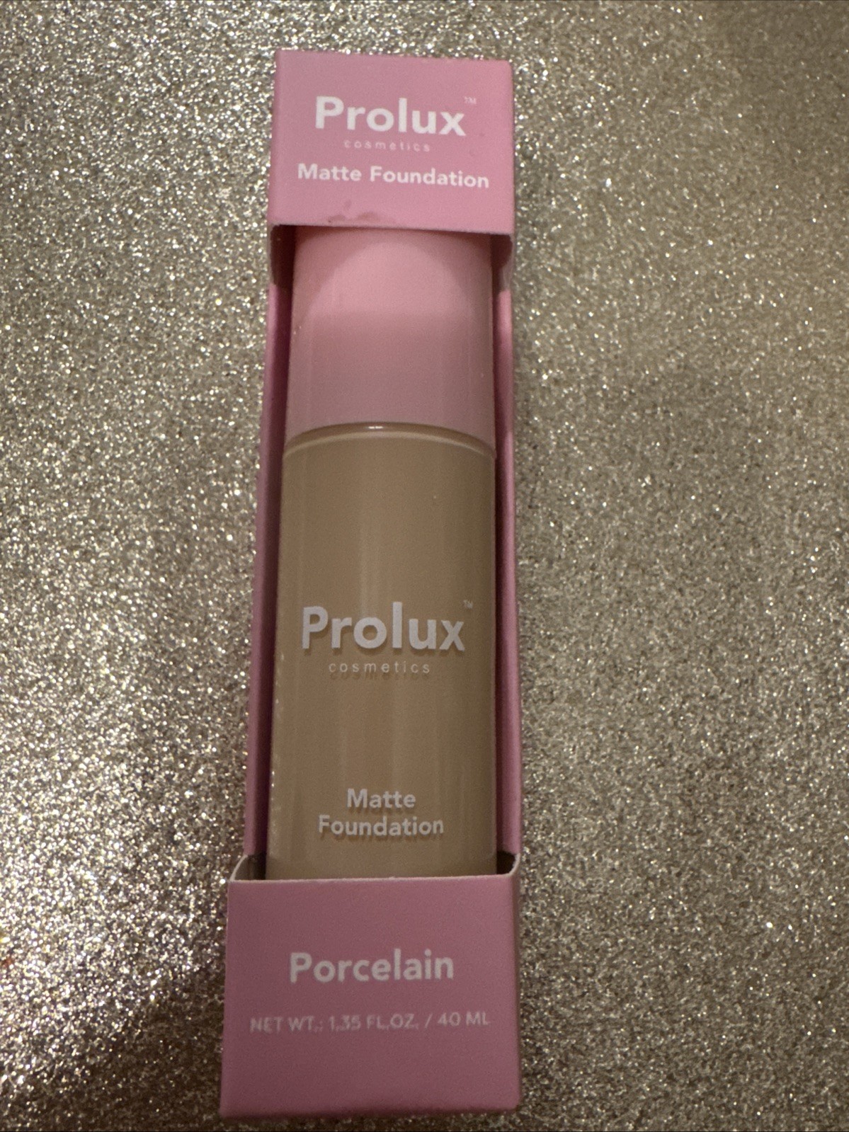 Prolix Porcelain Matte Foundation 1.35 Fl. Oz Makeup Cosmetics Vegan
