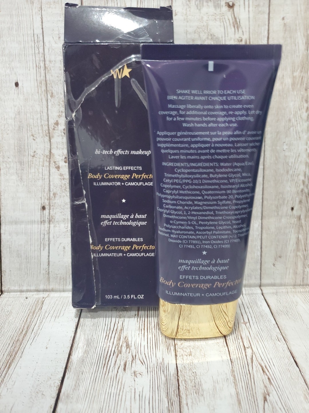 Westmore Beauty Body Coverage Perfector Warm Radiance Body Makeup 3.5 oz
