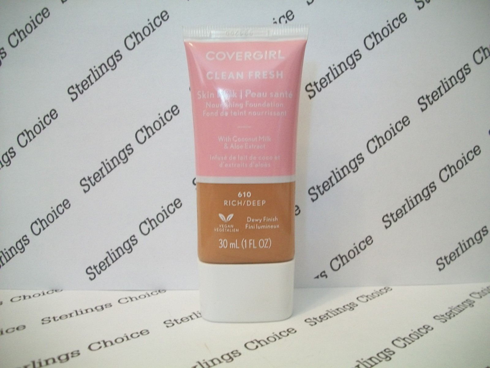 Covergirl Clean Fresh Skin Milk Nourishing Foundation #610 Rich/Deep