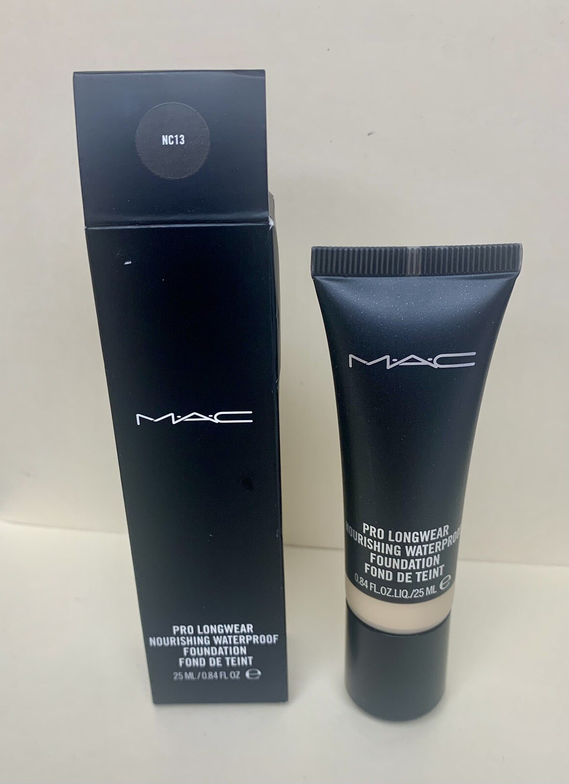 Mac Pro Longwear Nourishing Waterproof Foundation NC13- Size 25mL / 0.84 Oz New