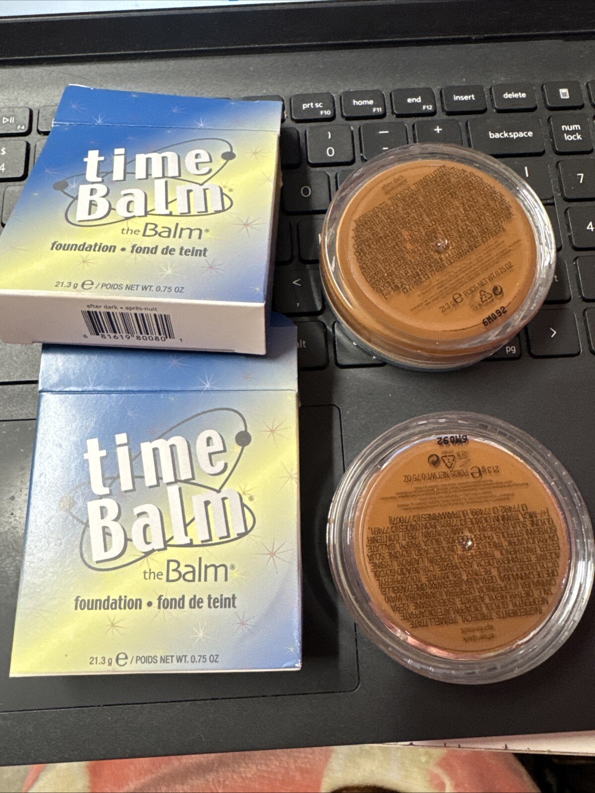 Lot Of 2 The Balm Women’s After Dark Foundation. Brand New