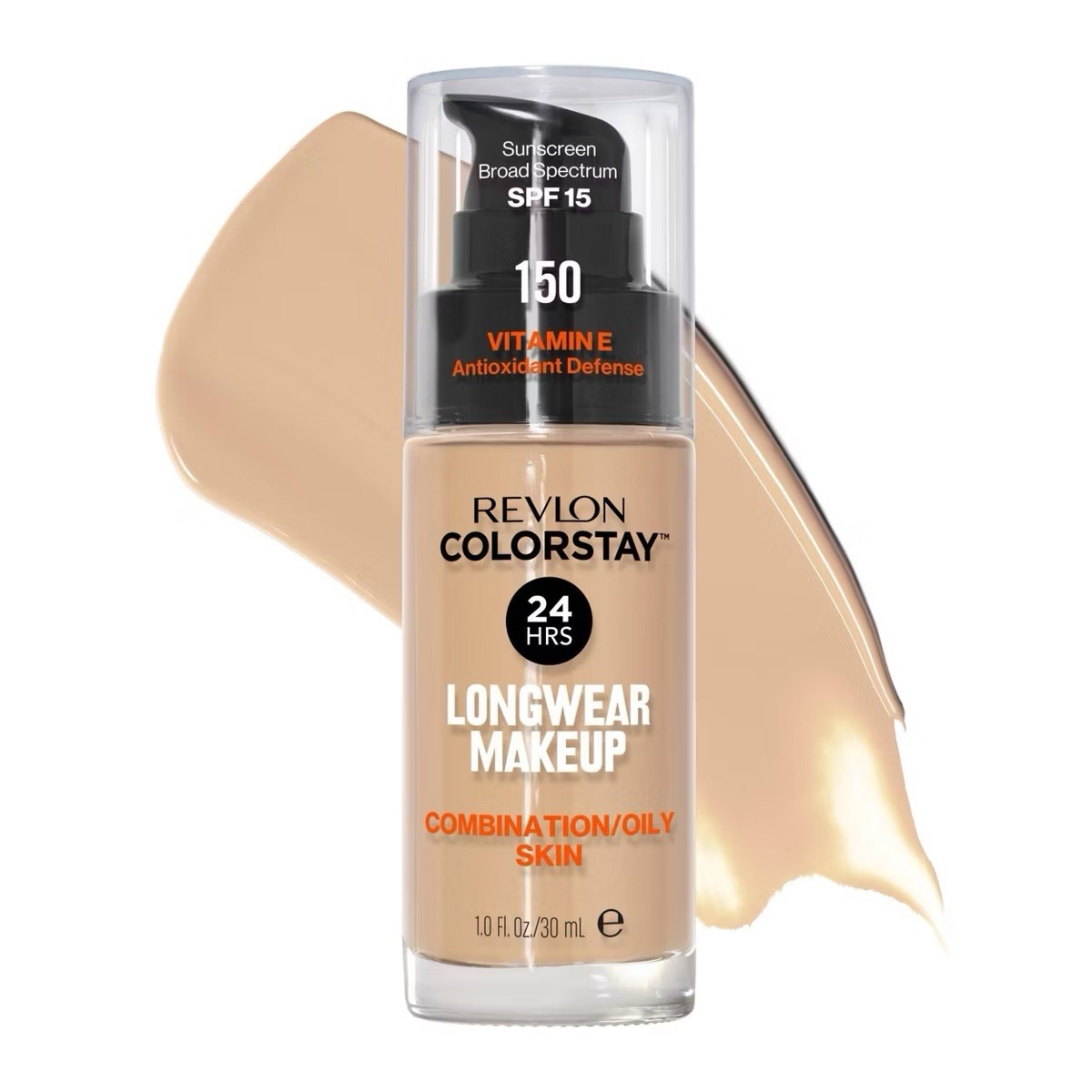 Revlon ColorStay Makeup PUMP, Combination/Oily Skin SPF 15 – 150 Buff Shade