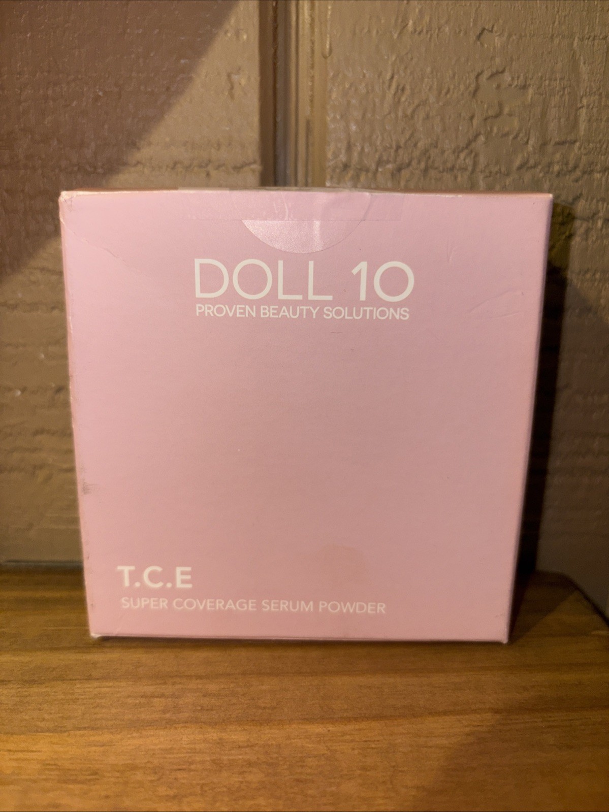 Doll 10 T.C.E. Super Coverage Serum Powder Light Full Size – NEW