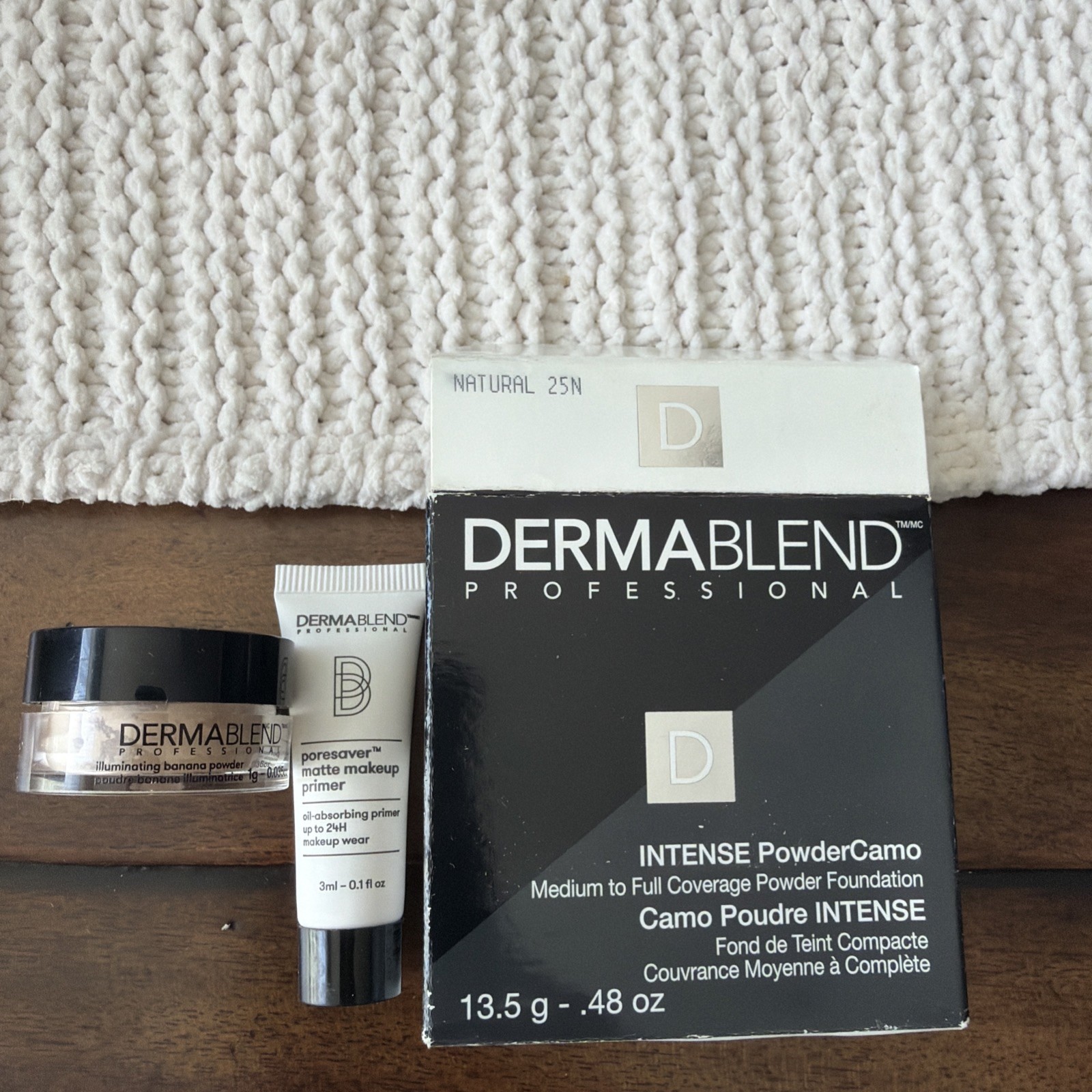 Dermablend Intense Powder Camo – NATURAL – POWDERcamo – New In Box