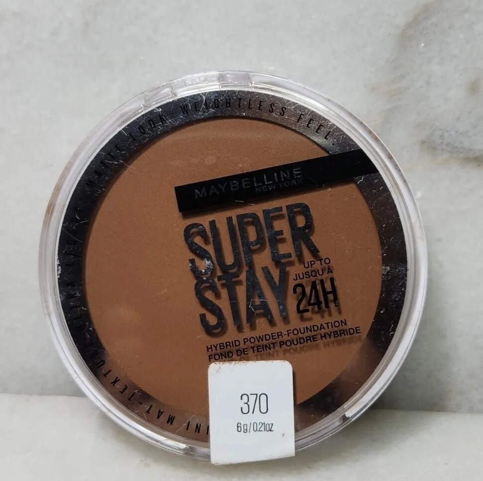 Maybelline New York Super Stay Up to 24HR Powder-Foundation, #370