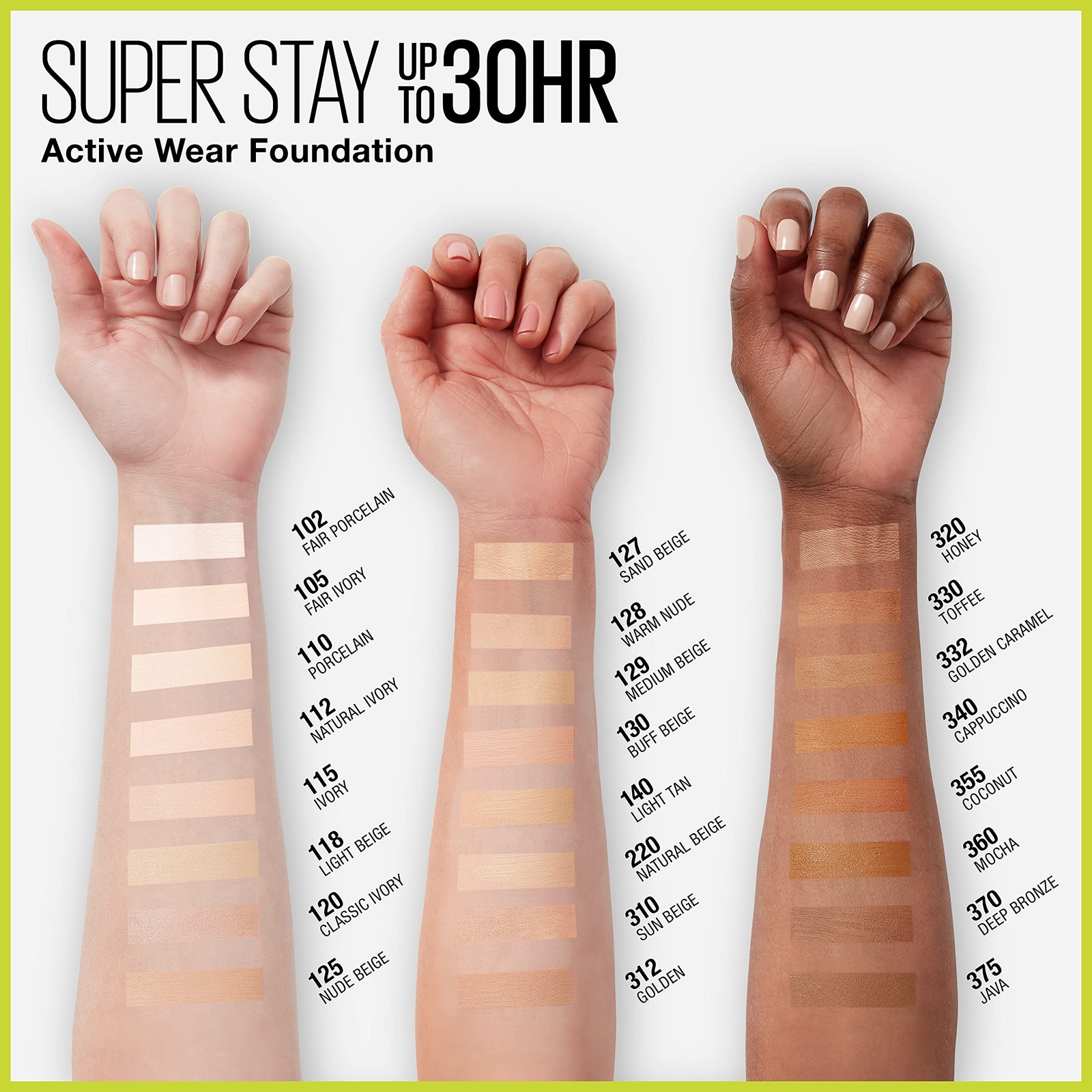 Maybelline Super Stay Full Coverage Liquid Foundation Health And Beauty