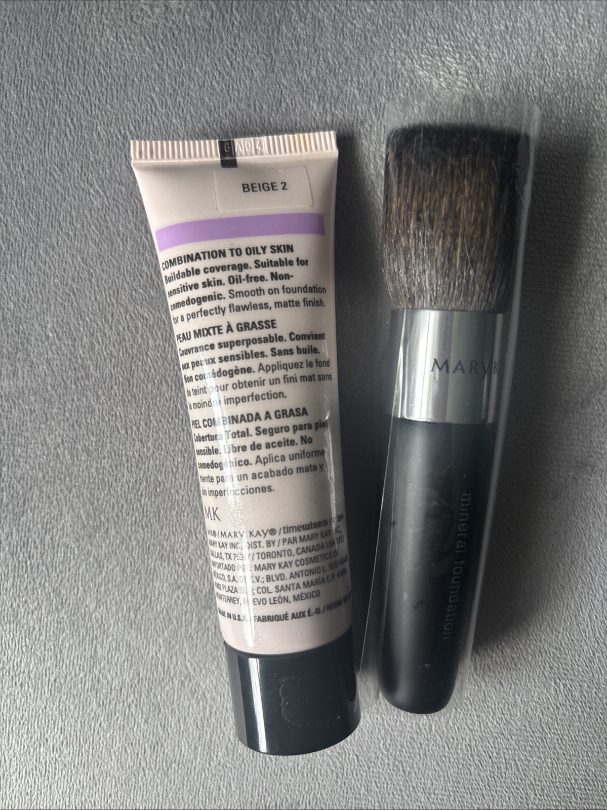 Beige 2 Matte Wear Oily Skin Marykay Timewise Professional Brush