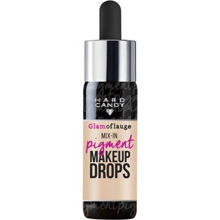2 Pack Hard Candy Glamoflauge Mix-In Pigment Makeup Drops – Light 1 – 0.5fl. Oz.